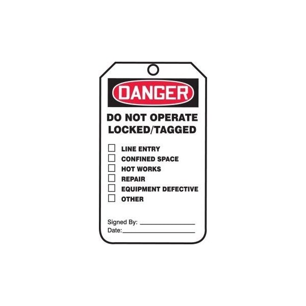 Accuform Adhesive Dura-Poly, 3 in Width, 0.025 in Height, , 25 PK - MDT239PTP