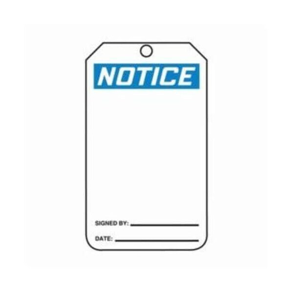 Accuform Caution, RP-Plastic, 3-1/4 in Width, 3/8 in Height, , 25 PK - MDT800CTP