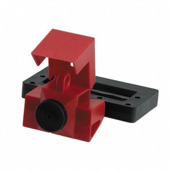 Brady Oversized Clamp-On Circuit Breaker Lockout, 480/600V AC, Red, Pack 6 - 65321