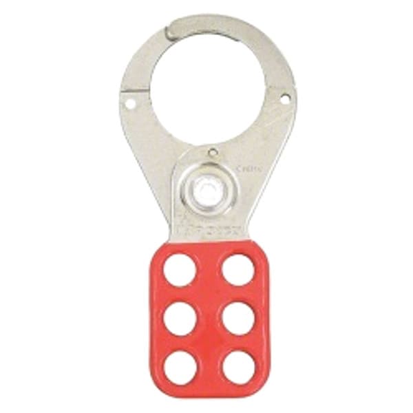 Master Lock 1-1/2" Jaw Clearance Steel Lockout Hasp - 421