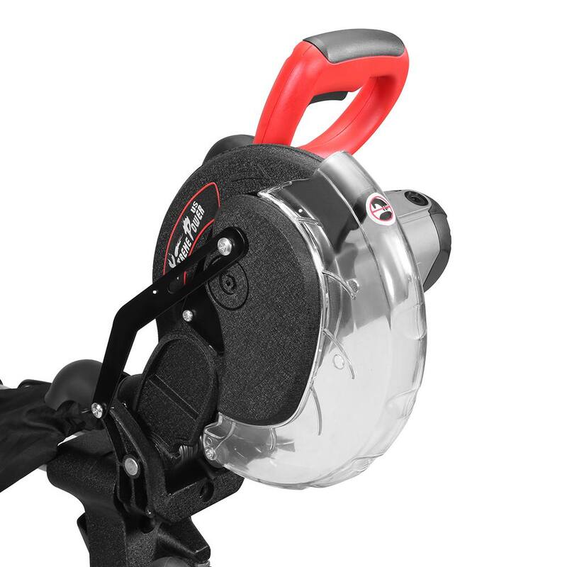Sierra ingleteadora compacta deslizante de bisel simple con guía de haz de XtremepowerUS de 10 pulgadas y 110 voltios - 50124-H