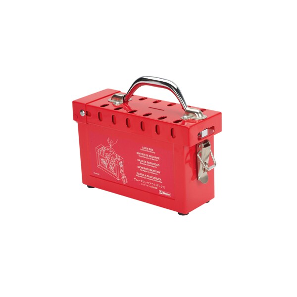 Panduit Sliding lid group lock box  in stainless - PSL-GLBNSS