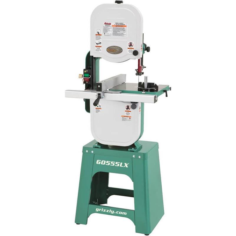 Si_el_producto_no_es_uno_azul_Puede_traducir_el_nombre_de_marca='', Industrial Grizzly 14 pulgadas 1 HP Sierra de cinta Deluxe - G0555LX