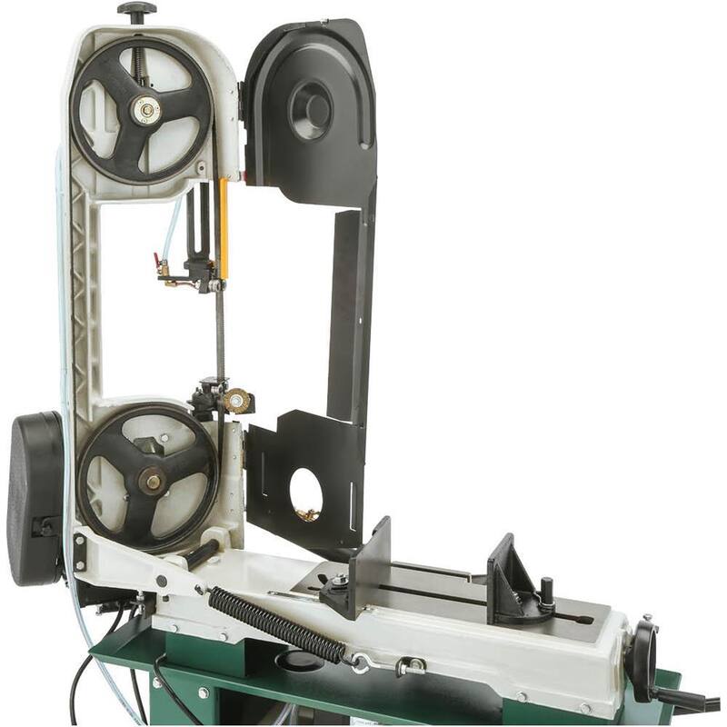 Sierra de cinta para corte de metal de 7 pulgadas x 12 pulgadas, 1 HP - G0561 de Grizzly Industrial
