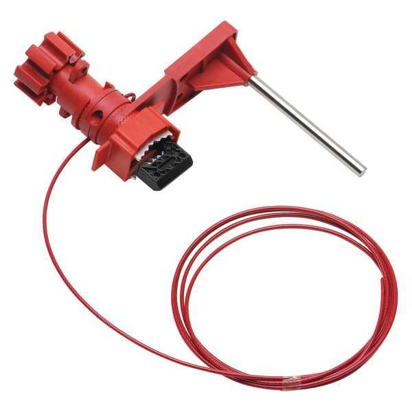 Brady Ball Valve Lockout, Fits Handle Size 1 - 51394