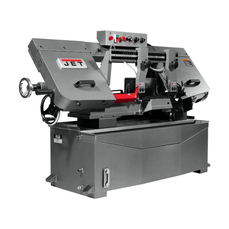 Jet HBS-1018EVS, Sierra de Cinta Horizontal EVS de 10 pulgadas x 18 pulgadas Aprobada por CSA 2HP, 115 Voltios, Monofásica - 424470