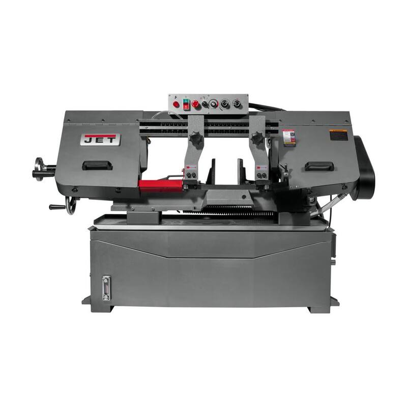 Jet HBS-1018EVS, Sierra de Cinta Horizontal EVS de 10 pulgadas x 18 pulgadas Aprobada por CSA 2HP, 115 Voltios, Monofásica - 424470