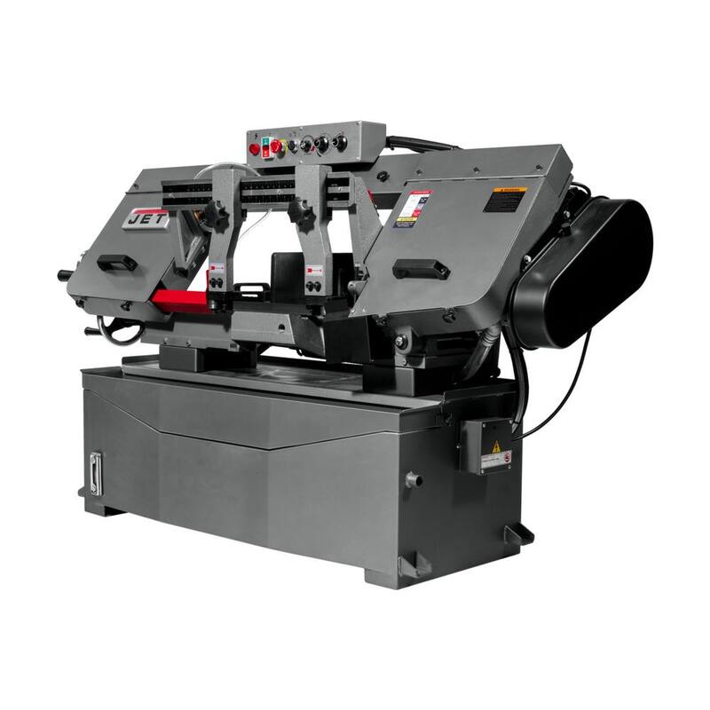 Jet HBS-1018EVS, Sierra de Cinta Horizontal EVS de 10 pulgadas x 18 pulgadas Aprobada por CSA 2HP, 115 Voltios, Monofásica - 424470