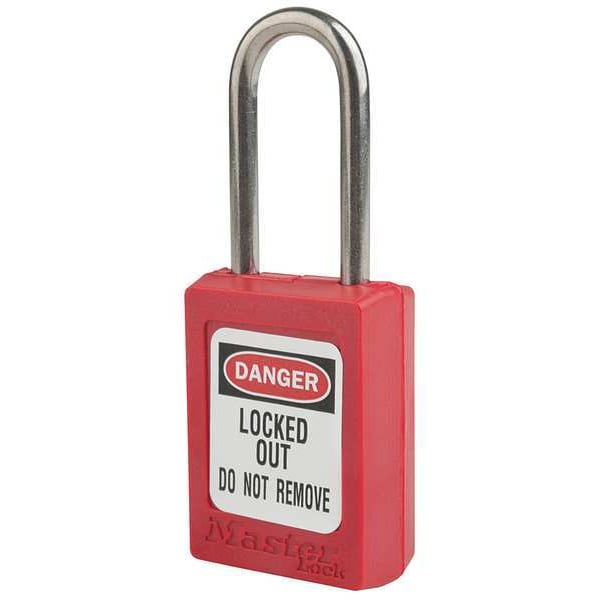 Master Lock Lockout Padlock, KA, Red, 1-13/16"H, PK12 - S31KAS12RED