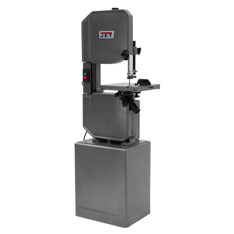Sierra de cinta vertical de metal y madera de 14 pulgadas con base cerrada, 8 velocidades, 115 voltios, 1 HP - J-8201K - 414500
