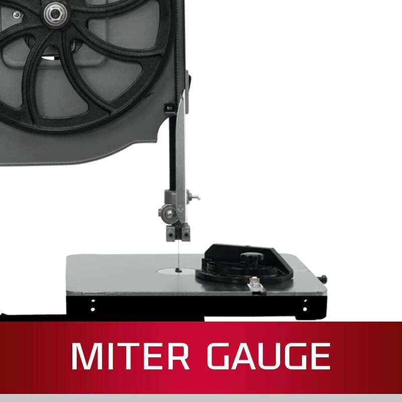 Sierra de cinta vertical de metal y madera de 14 pulgadas con base cerrada, 8 velocidades, 115 voltios, 1 HP - J-8201K - 414500