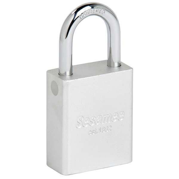 Sesamee Alum Safety Lockout Padlock, KA, Silver - 90111