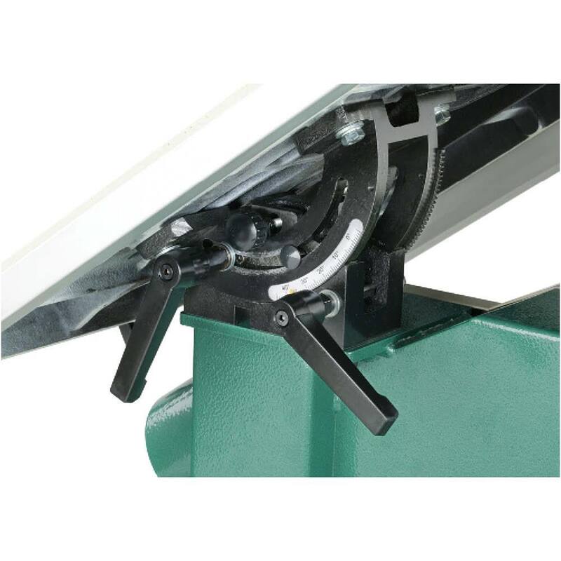 Sierra de cinta de 17 pulgadas y 2 HP con trunnión de hierro fundido - G0513X2 de Grizzly Industrial