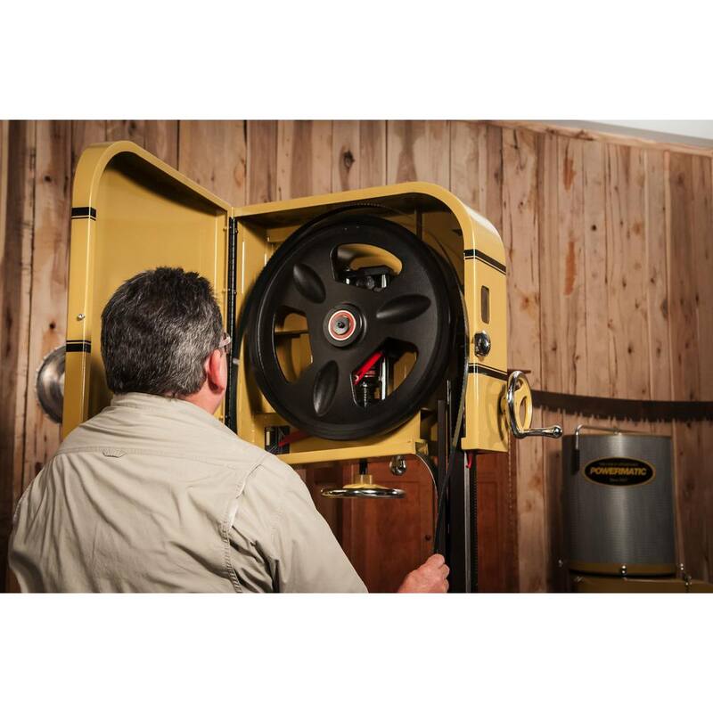 Powermatic PM1800B 230-Volt 5 HP 1PH Bandsaw - 1791800B