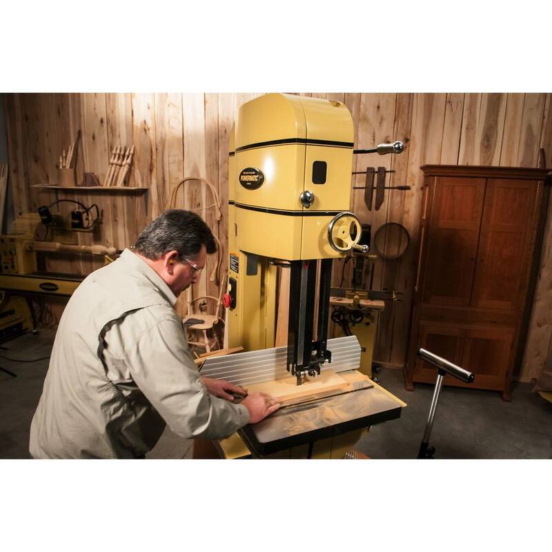 Powermatic PM1800B 230-Volt 5 HP 1PH Bandsaw - 1791800B