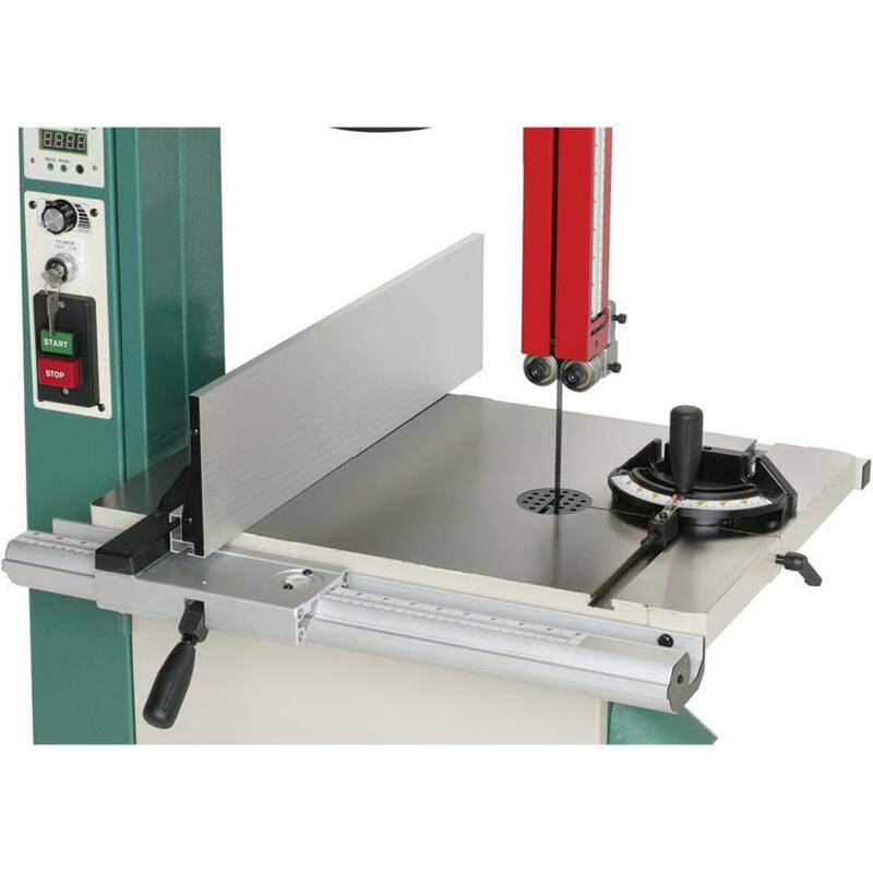 Sierra de cinta de metal/madera de 17 pulgadas con motor inversor de 2 HP - G0640X de Grizzly Industrial
