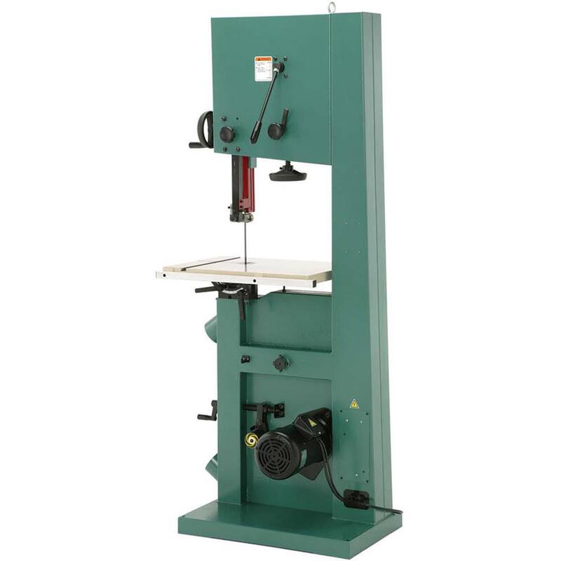 Sierra de cinta de metal/madera de 17 pulgadas con motor inversor de 2 HP - G0640X de Grizzly Industrial