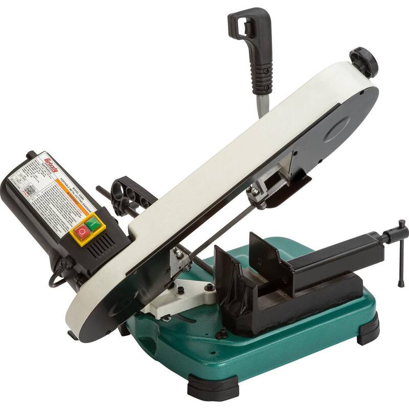 Sierra de cinta portátil para corte de metal de 5 pulgadas - G0885 de Grizzly Industrial