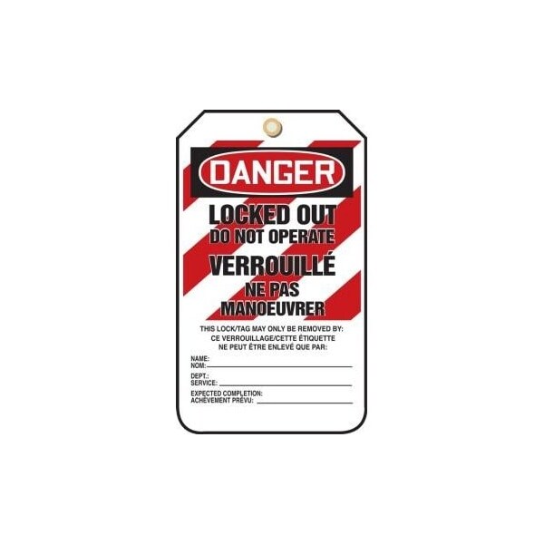 Accuform PF-Cardstock, 3-1/4 in Width, 1/4 in Height, , 5 PK - TCF205PTM