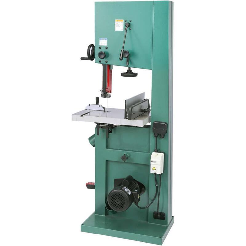 Sierra de cinta serie extrema de 17 pulgadas y 2 HP de Grizzly Industrial con trunnion de hierro fundido - G0513X2BF