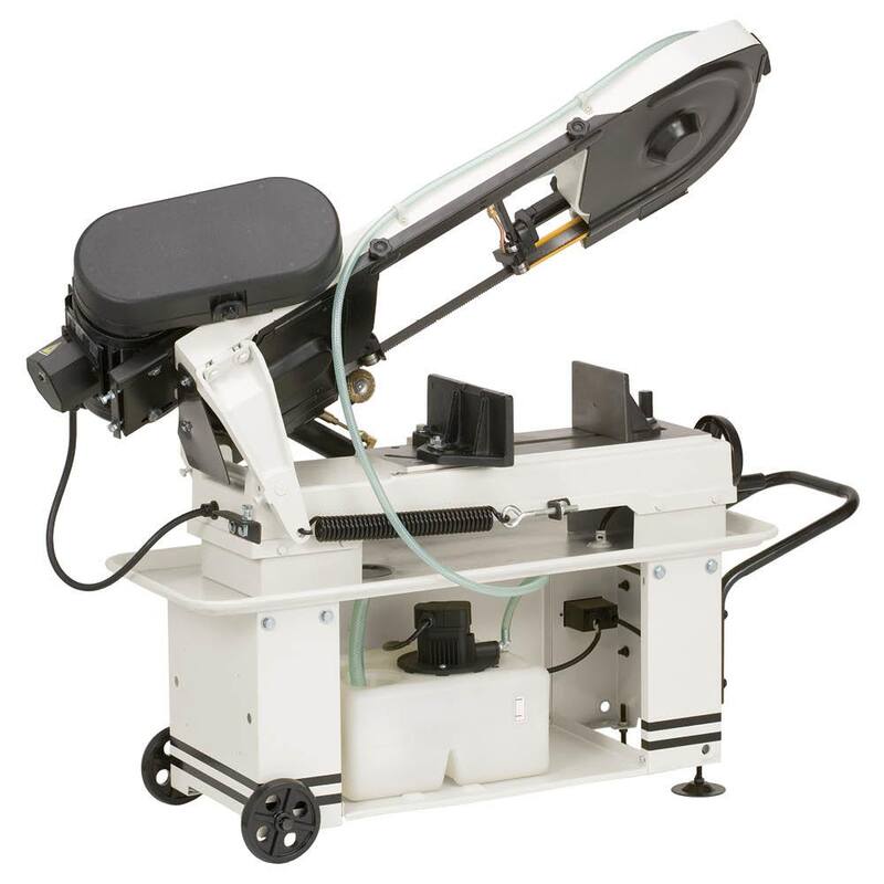 Shop Fox 7 pulgadas x 12 pulgadas 1 HP Sierra de Cinta para Corte de Metal - M1014