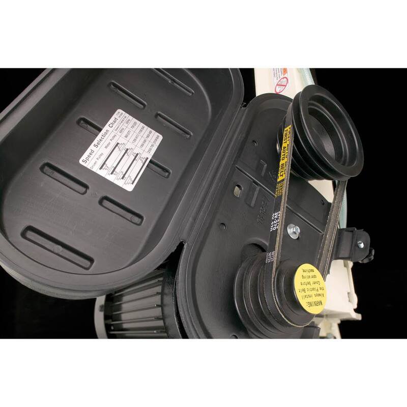 Shop Fox 7 pulgadas x 12 pulgadas 1 HP Sierra de Cinta para Corte de Metal - M1014