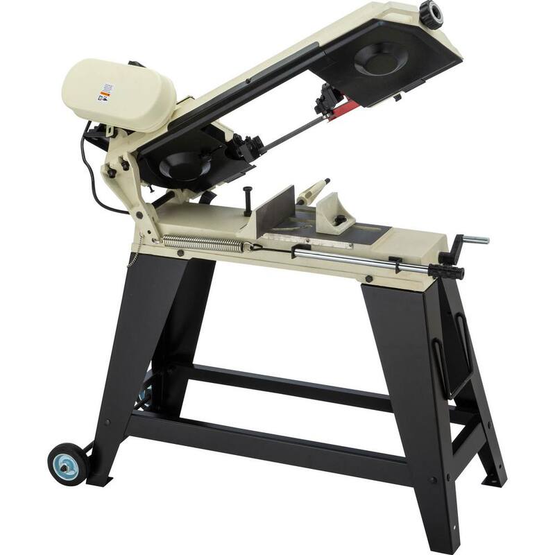 Sierra de cinta para corte de metal de 4-1/2 pulgadas x 6 pulgadas y 3/4 HP - W1715 de Shop Fox