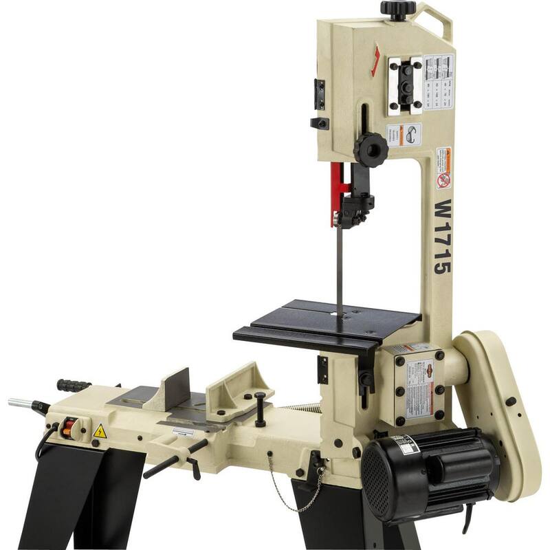 Sierra de cinta para corte de metal de 4-1/2 pulgadas x 6 pulgadas y 3/4 HP - W1715 de Shop Fox