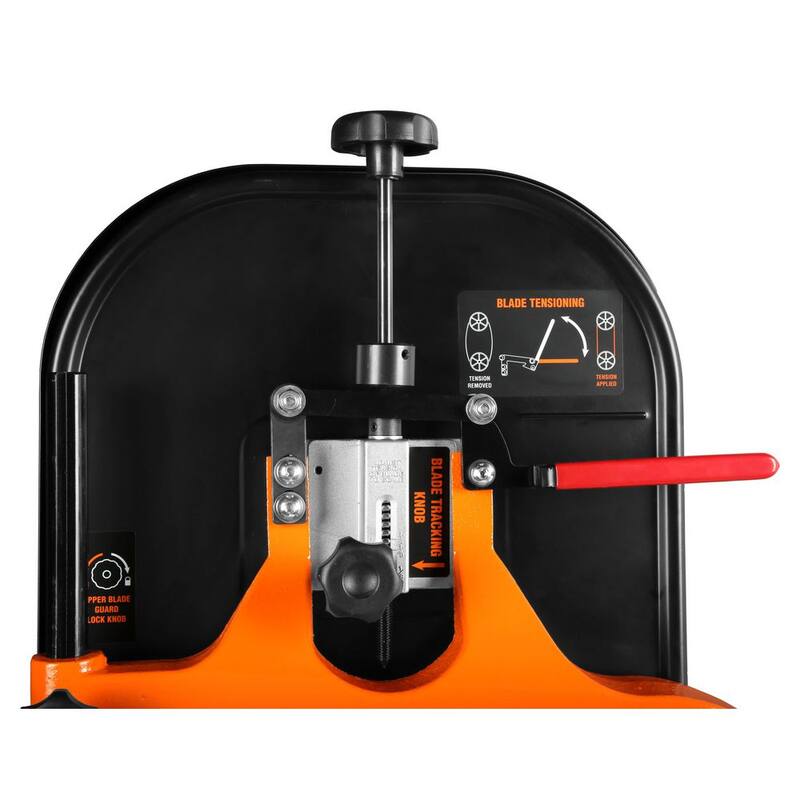 Si deseas usar la marca del producto en español, sería: Sierra de cinta industrial de 2 velocidades y doble voltaje de 1 HP de WEN de 14 pulgadas - BA1411.