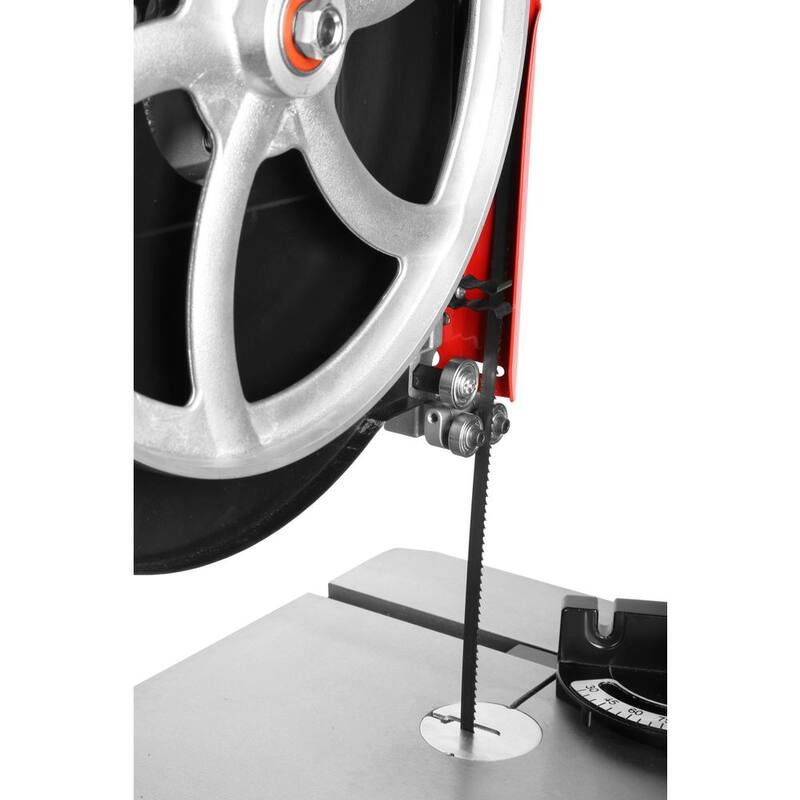 Si deseas usar la marca del producto en español, sería: Sierra de cinta industrial de 2 velocidades y doble voltaje de 1 HP de WEN de 14 pulgadas - BA1411.