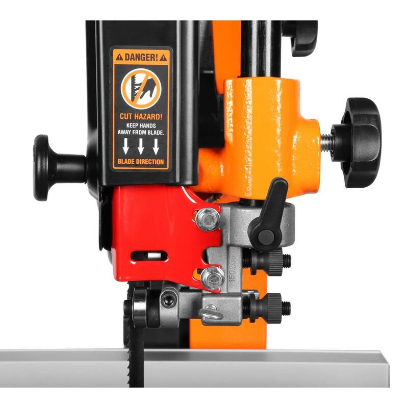 Si deseas usar la marca del producto en español, sería: Sierra de cinta industrial de 2 velocidades y doble voltaje de 1 HP de WEN de 14 pulgadas - BA1411.
