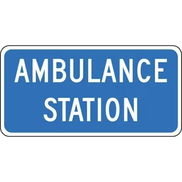 Accuform AMBULANCE STATION 12 X 24 FRG115RA - FRG115RA