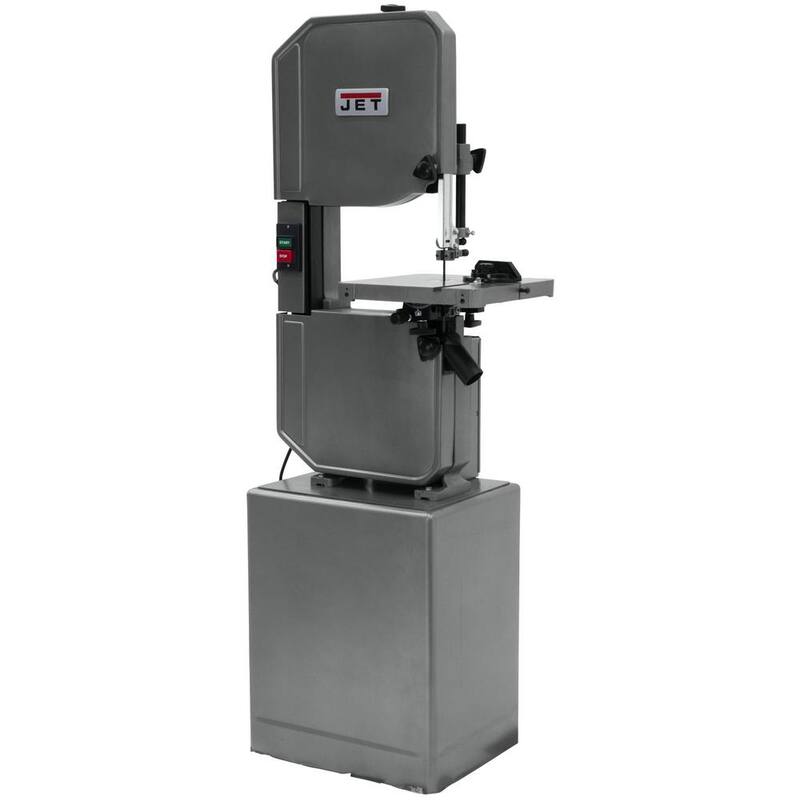 Jet J-8201VS 14 pies Sierra de banda vertical de velocidad variable para metal/madera - 414502