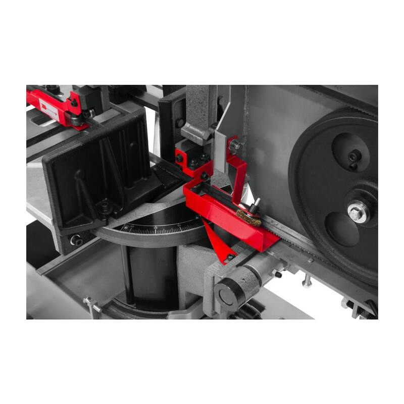 Si claro, aquí tienes la traducción al español:

Jet HVBS-10 DMW Sierra Ingletadora Móvil de 1HP y 115 Voltios - 424463