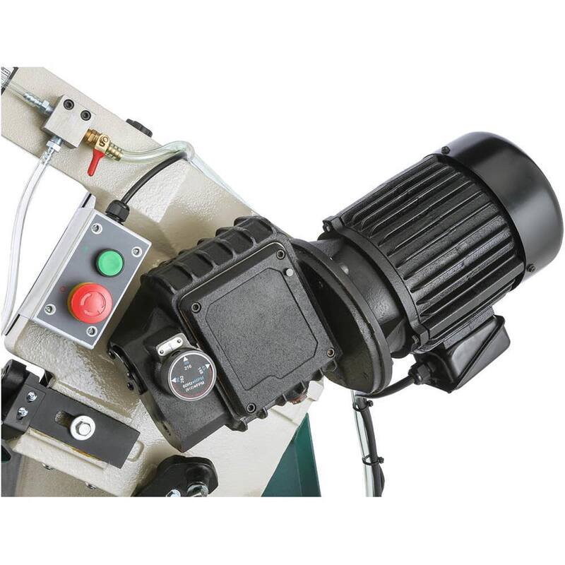 Sierra de cinta para corte de metal de 7 pulgadas x 12 pulgadas y 1-1/2 HP - G9743 de Grizzly Industrial