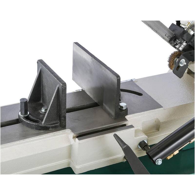 Sierra de cinta para corte de metal de 7 pulgadas x 12 pulgadas y 1-1/2 HP - G9743 de Grizzly Industrial