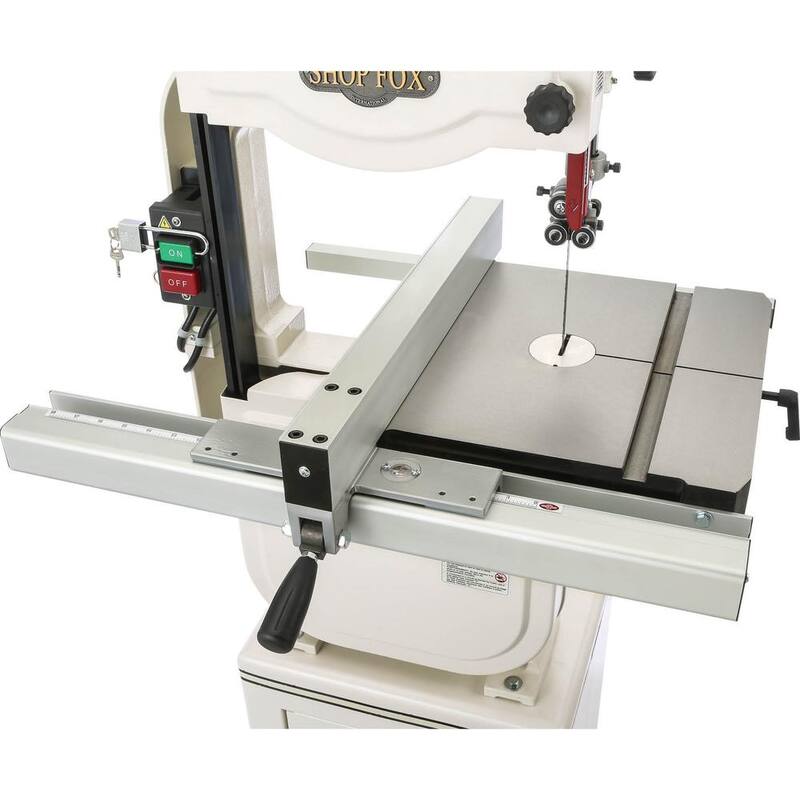 Sierra de cinta de 14 pulgadas y 1 HP - W1706 de Shop Fox