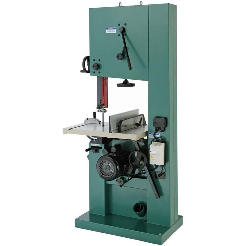 Grizzly Industrial 21 in. 5 HP Sierra de Cinta Industrial con Freno - G0531B