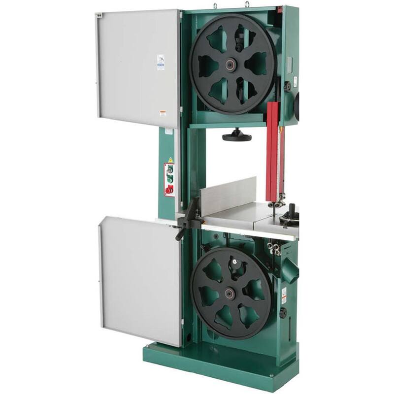 Grizzly Industrial 21 in. 5 HP Sierra de Cinta Industrial con Freno - G0531B