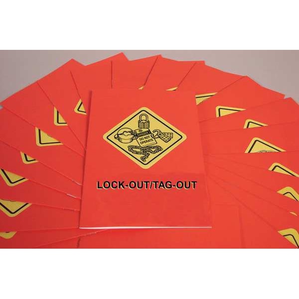 Marcom Marcom Training Booklet: Lockout/Tagout, Includes One-Page Quiz, English, PK15 - B000LOT0EX