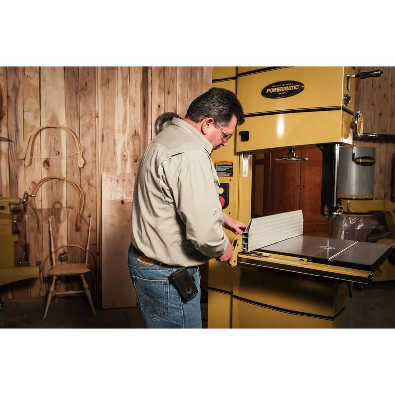 Si, claro. El título traducido al español sería: Powermatic PM2415B Sierra de cinta de 5 HP 230 voltios monofásica - 1791259B