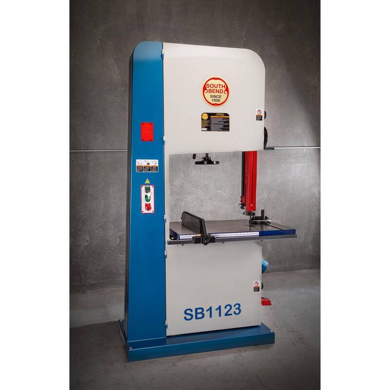South Bend 24 pulgadas 7-1/2 HP Sierra de cinta para reaserrar de servicio industrial - SB1123