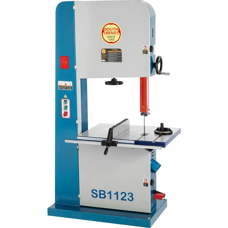 South Bend 24 pulgadas 7-1/2 HP Sierra de cinta para reaserrar de servicio industrial - SB1123