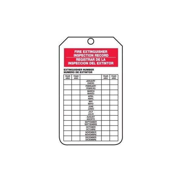Accuform Danger, RP-Plastic, 3-1/4 in Width, 3/8 in Height, , 25 PK - SBTRS217PTP
