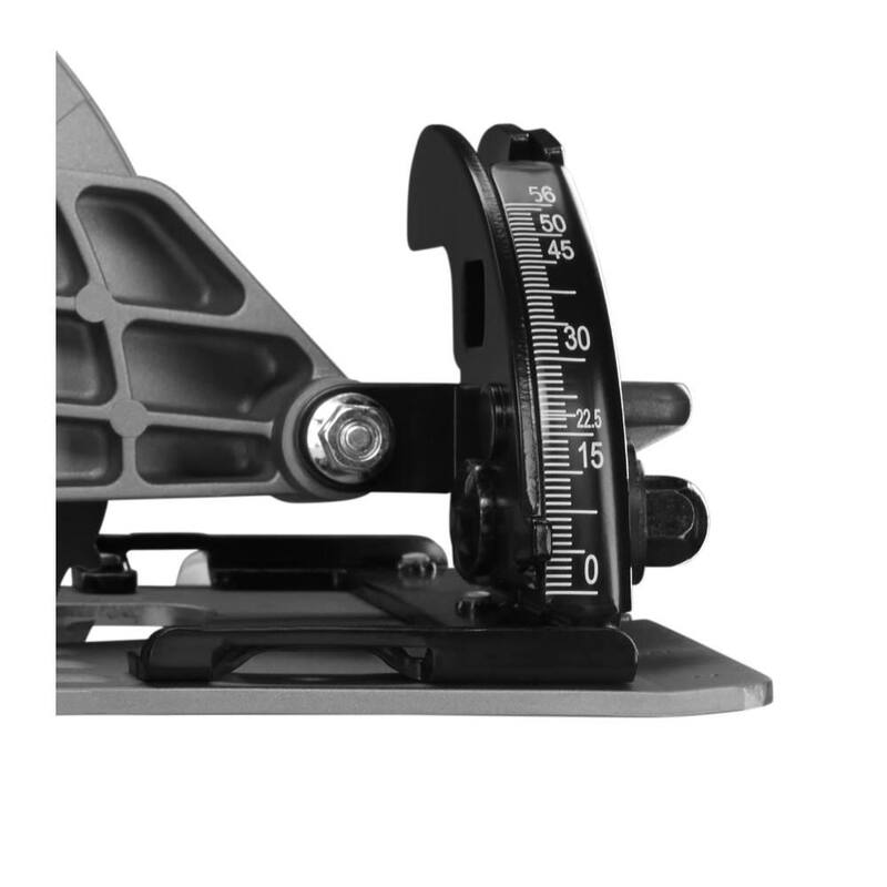 Sierra circular de tipo Worm Drive RIDGID THRUCOOL de 15 amperios y 7-1/4 pulgadas - R32104