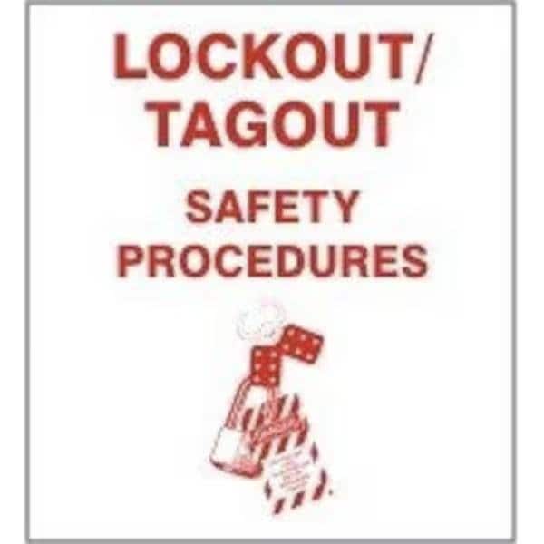 Accuform LOCKOUT PROCEDURE STATION 1 12 in  KSS146 - KSS146