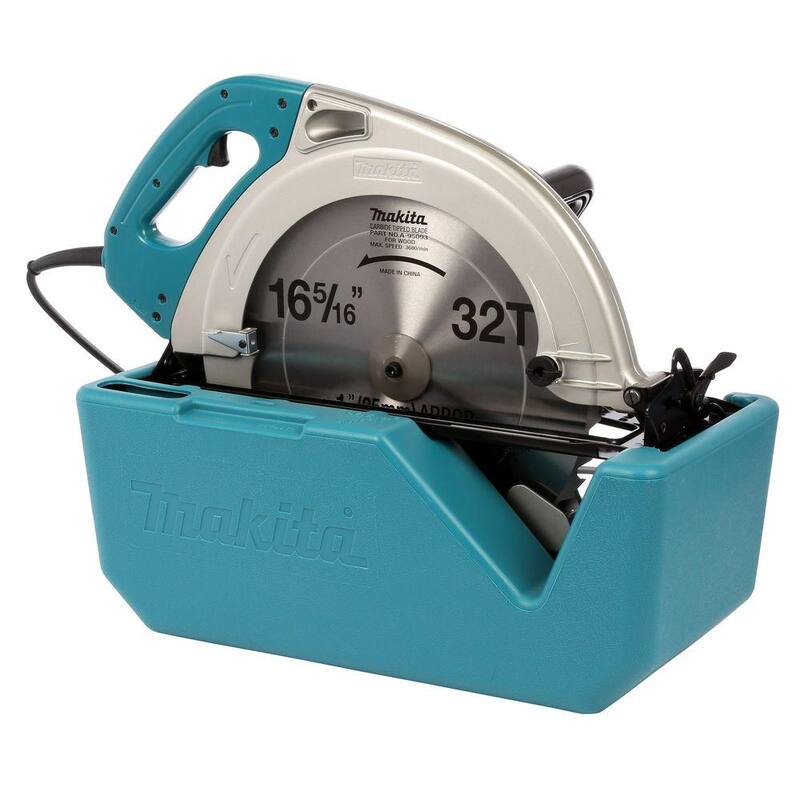 Sierra circular con cable de 15 amperios y 16-5/16 pulgadas con hoja de carburo de 32T y guía de corte - 5402NA