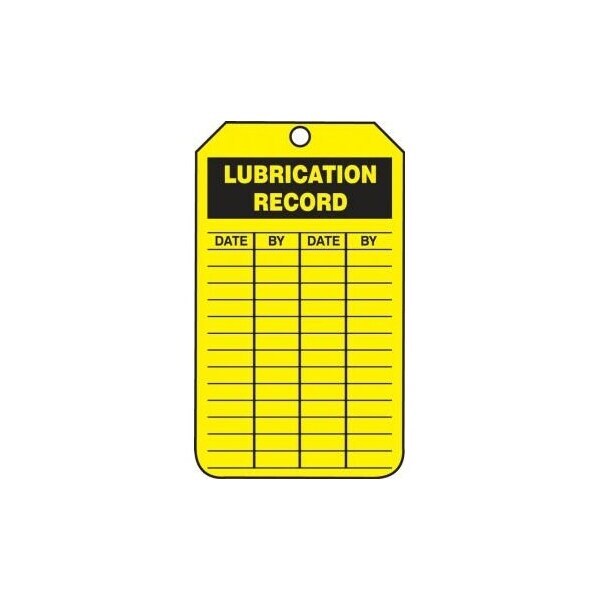 Accuform PF-Cardstock, 3-1/4 in Width, 1/4 in Height, , 25 PK - TRS337PTP