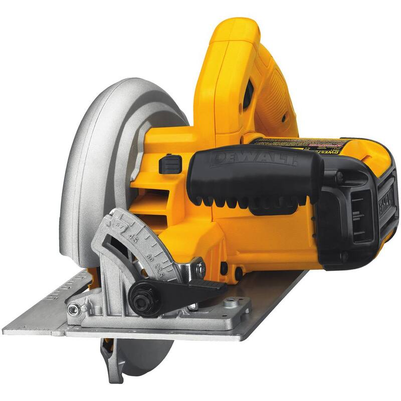 DEWALT Sierra Circular Ligera de 15 amperes y 7-1/4 pulgadas con Hoja de Sierra Circular de 24 dientes de bonificación (paquete de 3) - DWE575wDWAFV37243