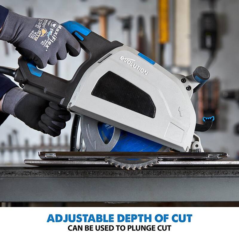 Sierra circular para corte de metal de 8-1/4 pulgadas - S210CCS de Evolution Power Tools